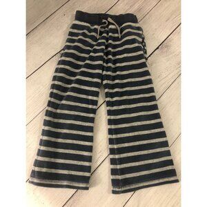 Mini Boden 5T Blue & Grey Velour Pants